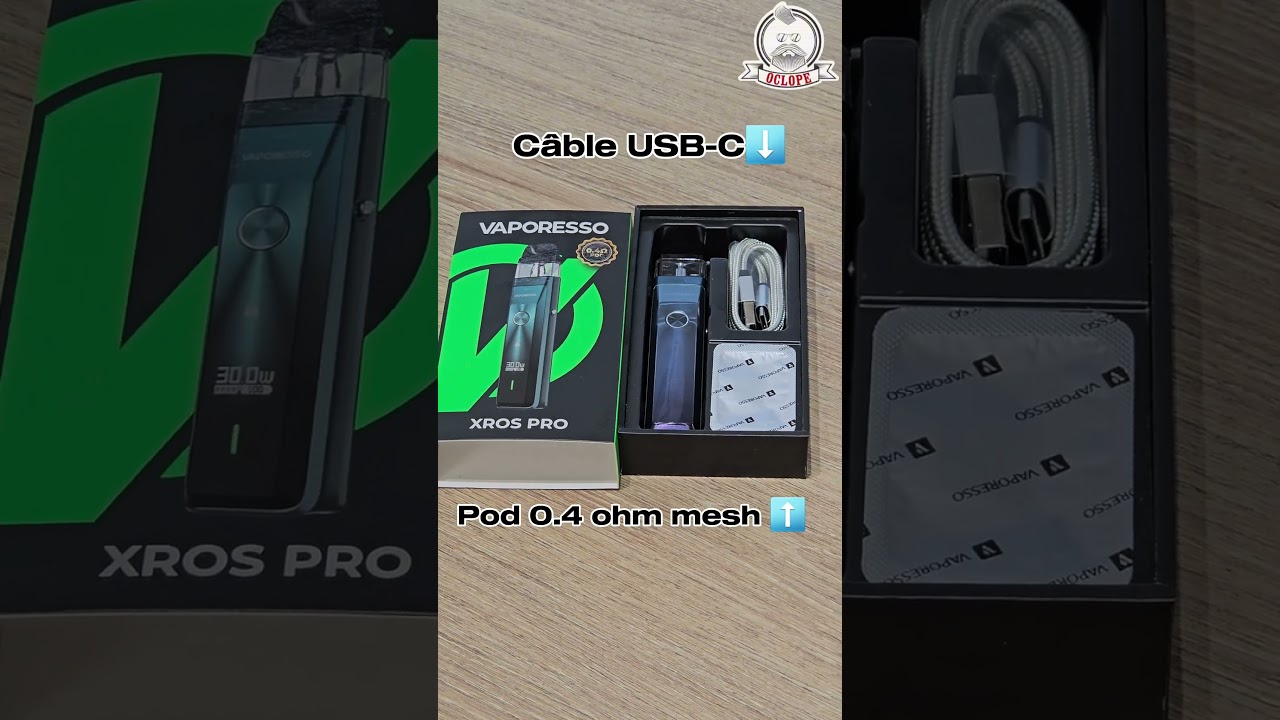 Présentation de la Xros Pro de Vaporesso !