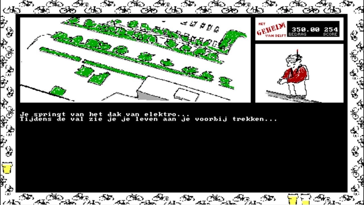 Het Geheim van Delft (MS-Dos, 1992) - Walkthrough [Nederlands Spel]