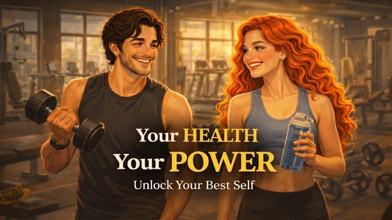 Learn English Talking About Health and Fitness | Easy English Conversation (A1–A2)