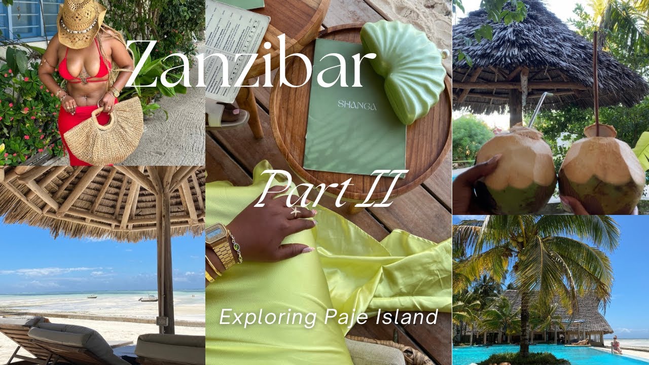 ZANZIBAR VLOG PART 2 | EXPLORING PAJE ISLAND 🏝️ 