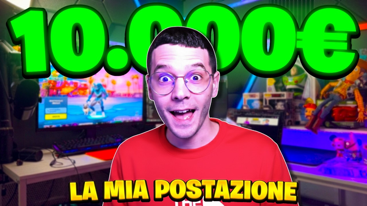 LA MIA NUOVA POSTAZIONE DA *10MILA EURO*!