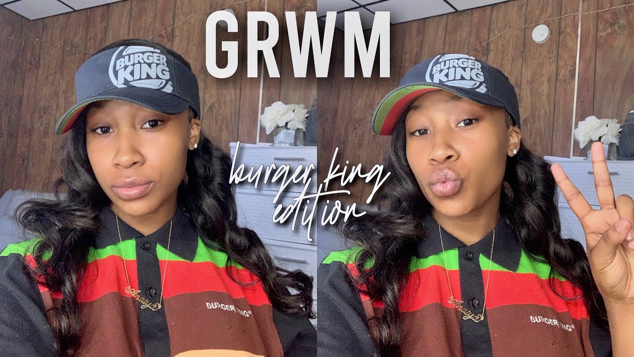 GRWM: WORK EDITION (Burger King) | Anaiya Forever