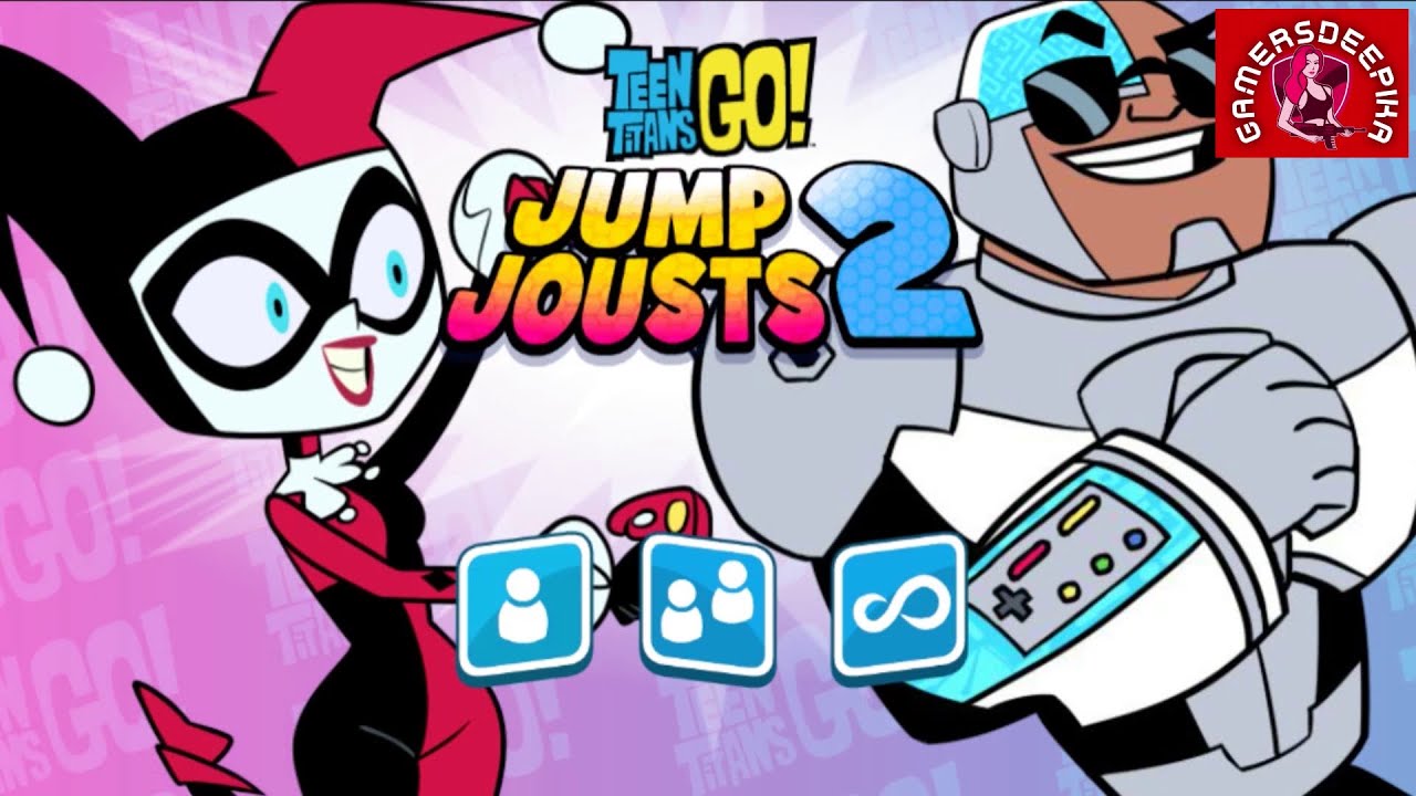 Teen Titans Go! Jump Jousts 2 - part 3 - Let's Fight @gamersdeepika