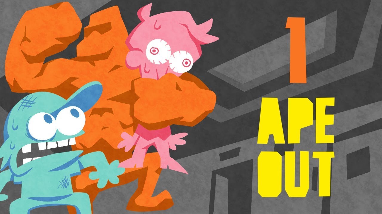SuperMega Plays APE OUT - EP 1: Grand Theft Ape