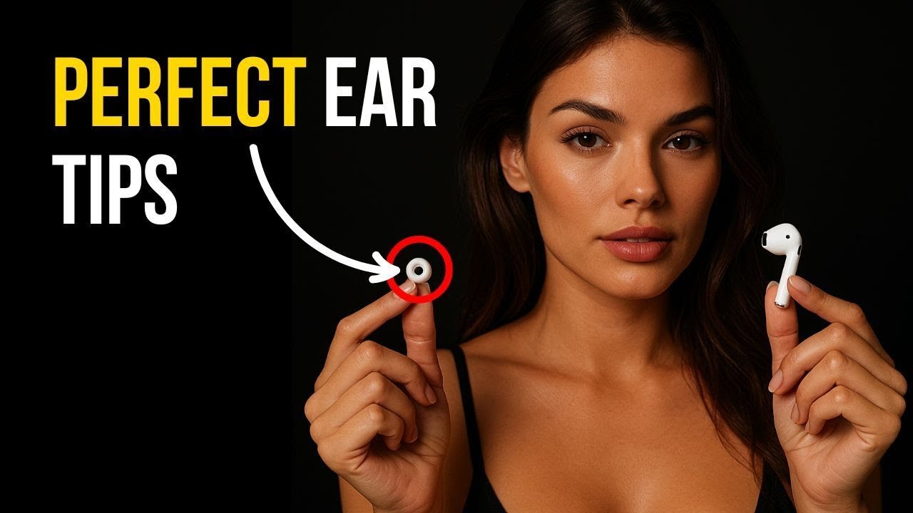 How to CHOOSE the RIGHT Ear Tips for Your AirPods?