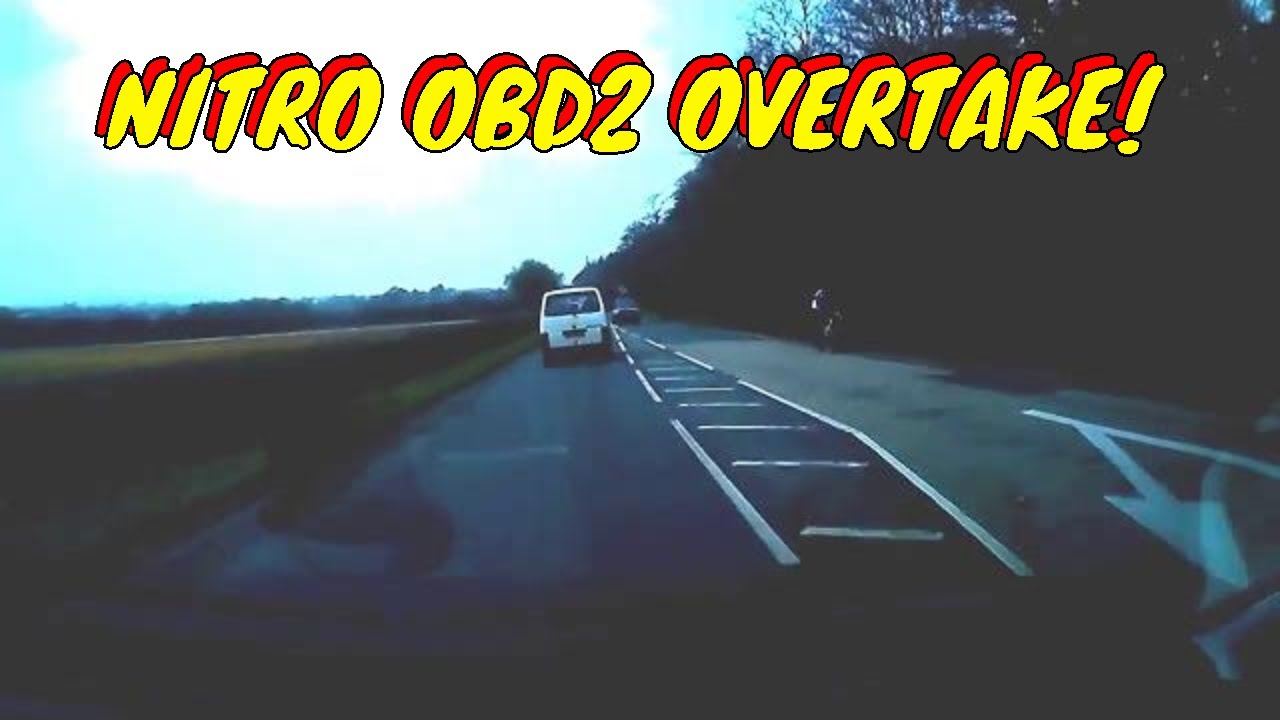 TESLA OVER TAKE WITH NITRO OBD2 INSTALLED and OVERTAKING EVERYTHING!