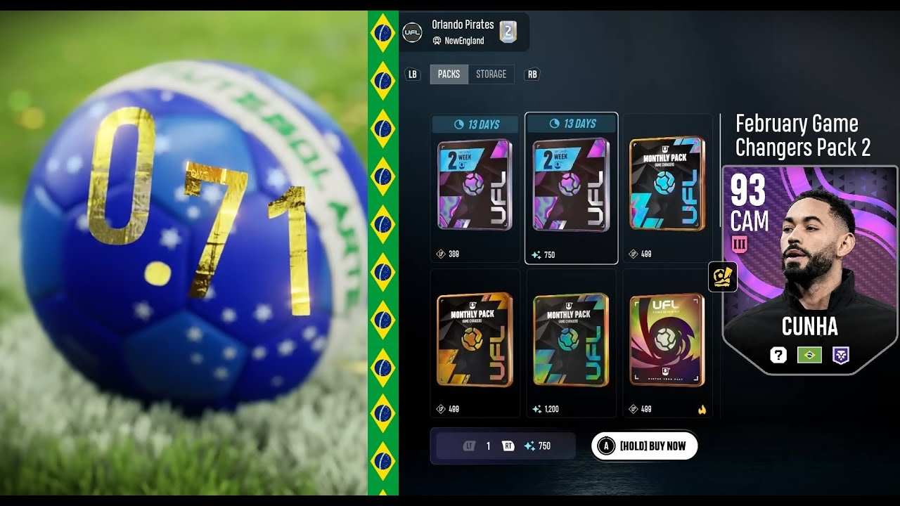 UFL | UPDATE 0.71.0 | CUNHA 93 GAME CHANGER