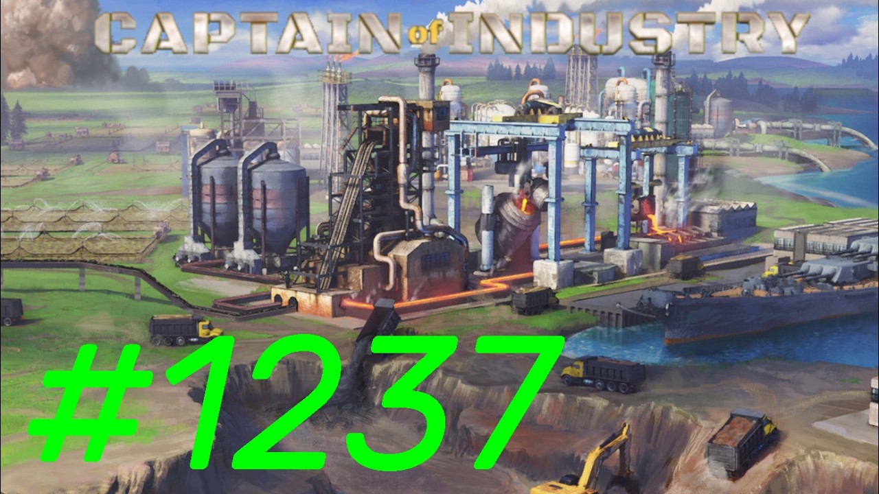 Captain of Industry #1237 | Wir errichten neue Lager in der Goldgrube!