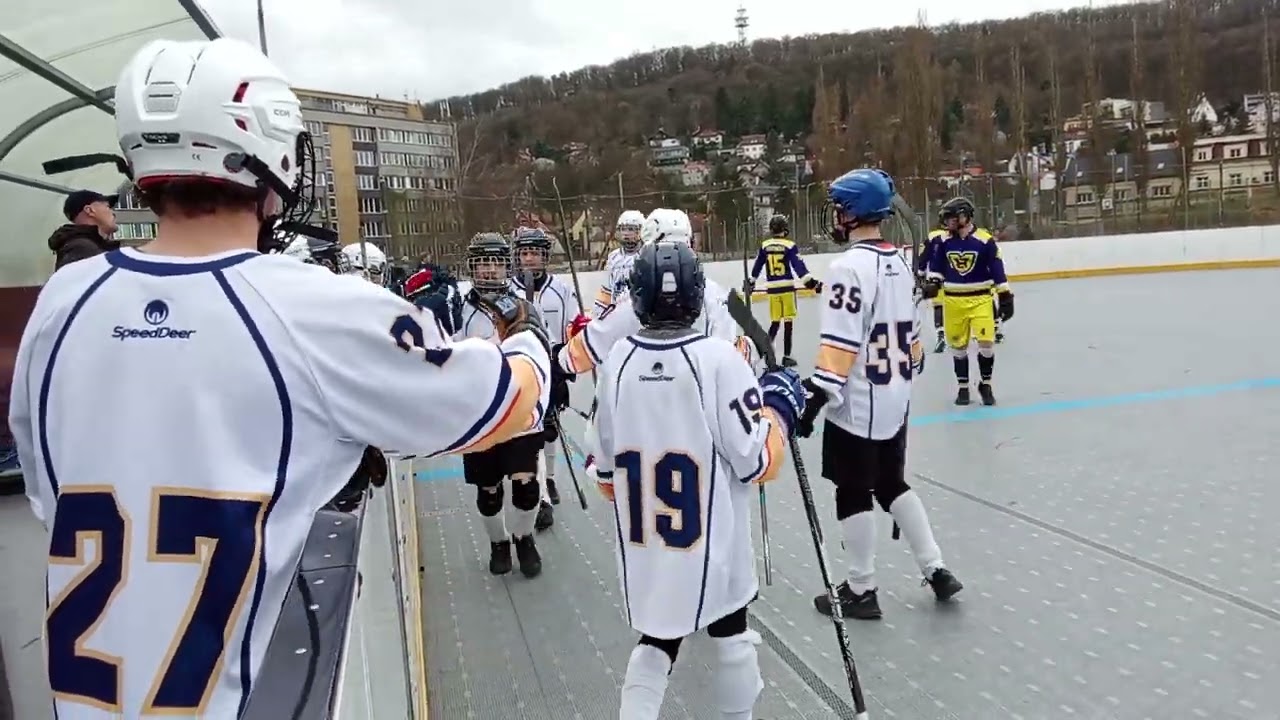 Elba DDM - HBC Hostivař   starší žáci 7:15                2.třetina