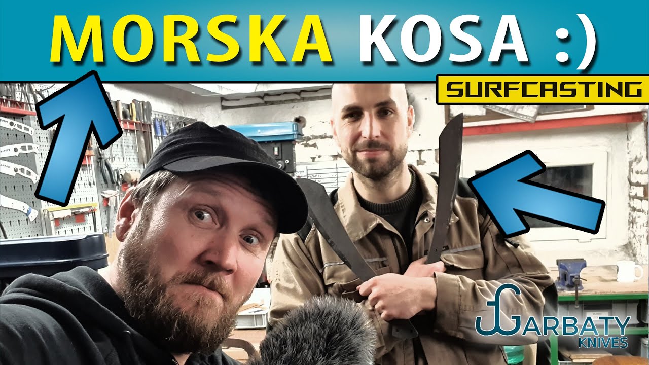 MORSKA KOSA ➤ tworzymy idealny NÓŻ WĘDKARSKI od podstaw!