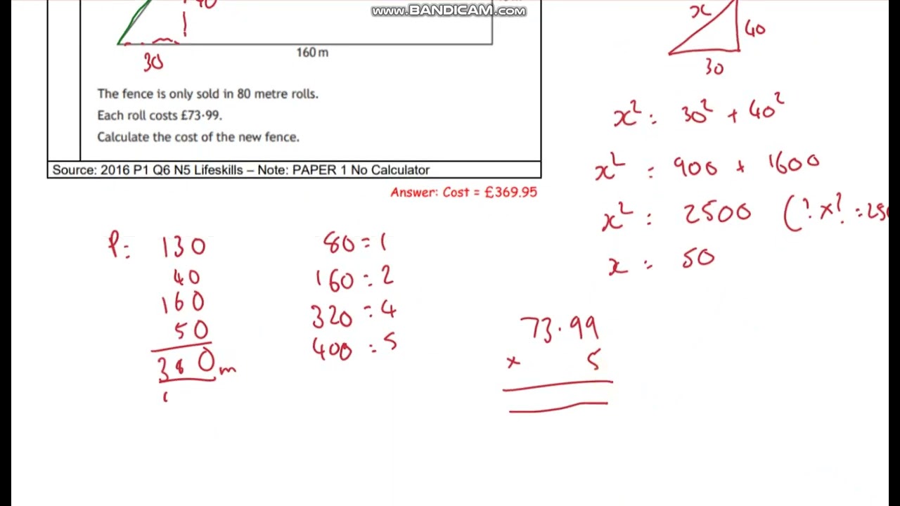 National 5 Apps  - Pythagoras 2