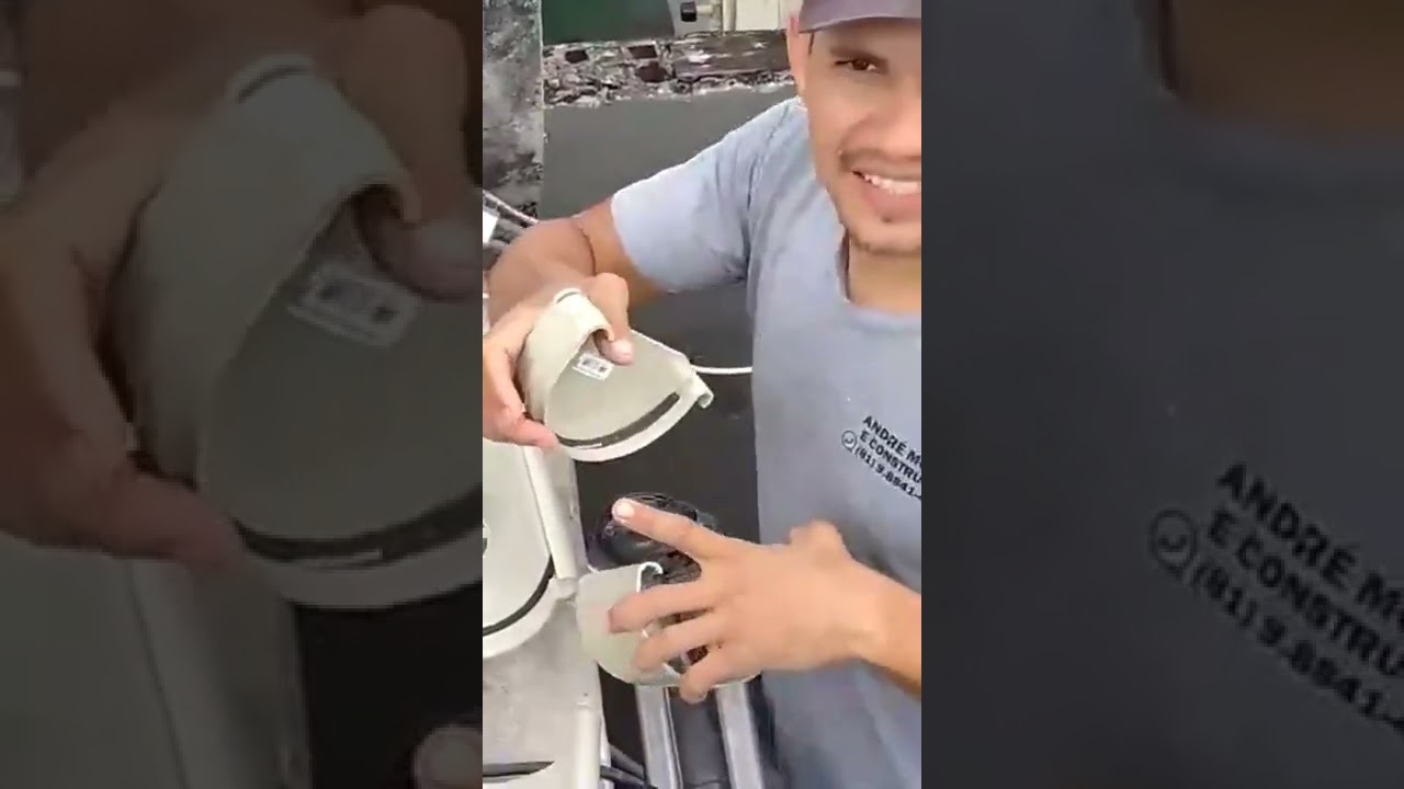 como estala uma calha de PVC do jeito certo.