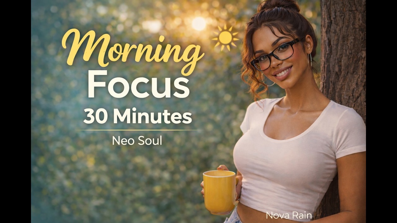 Good Morning Vibes ☀️ Upbeat Lofi Neo Soul & R&B (30 Minute Session) | Nova Rain