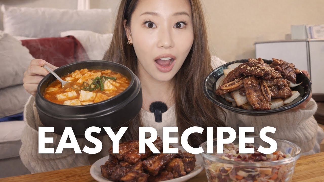 when you're too lazy to cook.... Easy Asian Food Recipe Vlog
