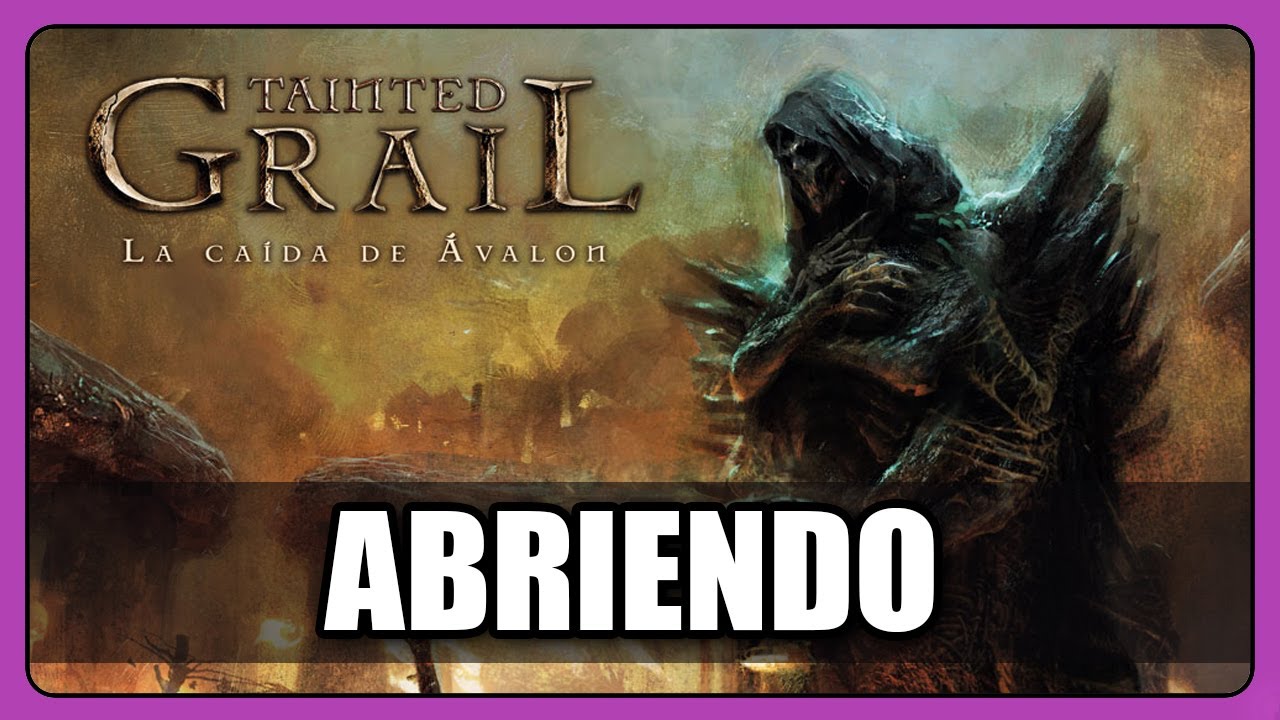 TAINTED GRAIL: La Caída de Ávalon - Dentro de la Caja - Unboxing Juego de Mesa - unna