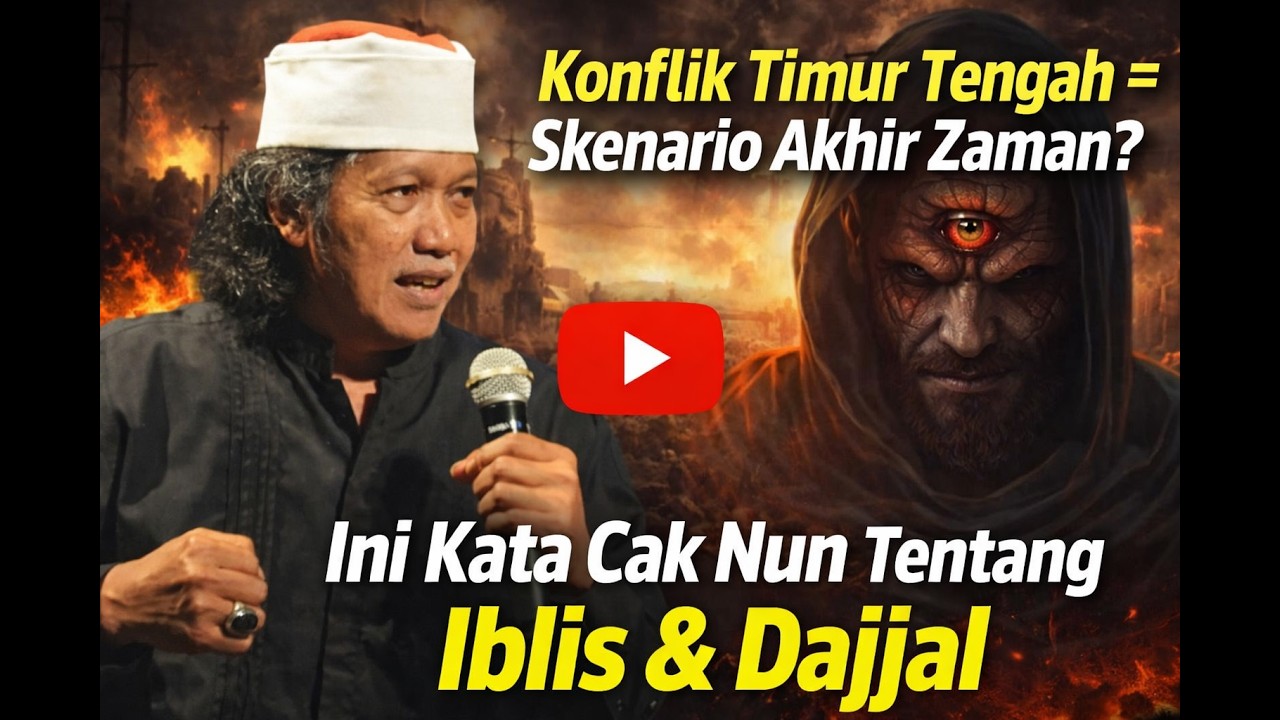 Timur Tengah Bergejolak! Benarkah Ya’juj Ma’juj Sudah Muncul? Penjelasan Mengejutkan Cak Nun