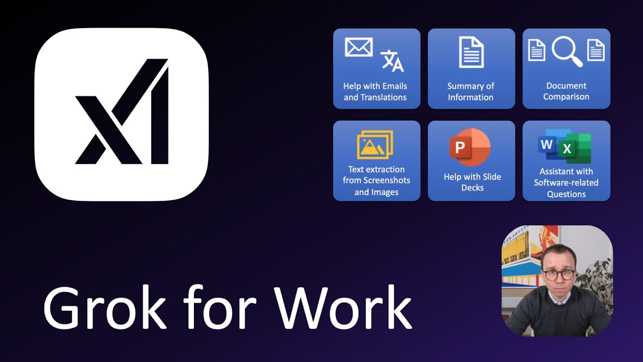 Grok for Work - Tutorial for Beginners 2025 -- Everything You NEED to KNOW with Real Life Use Cases!