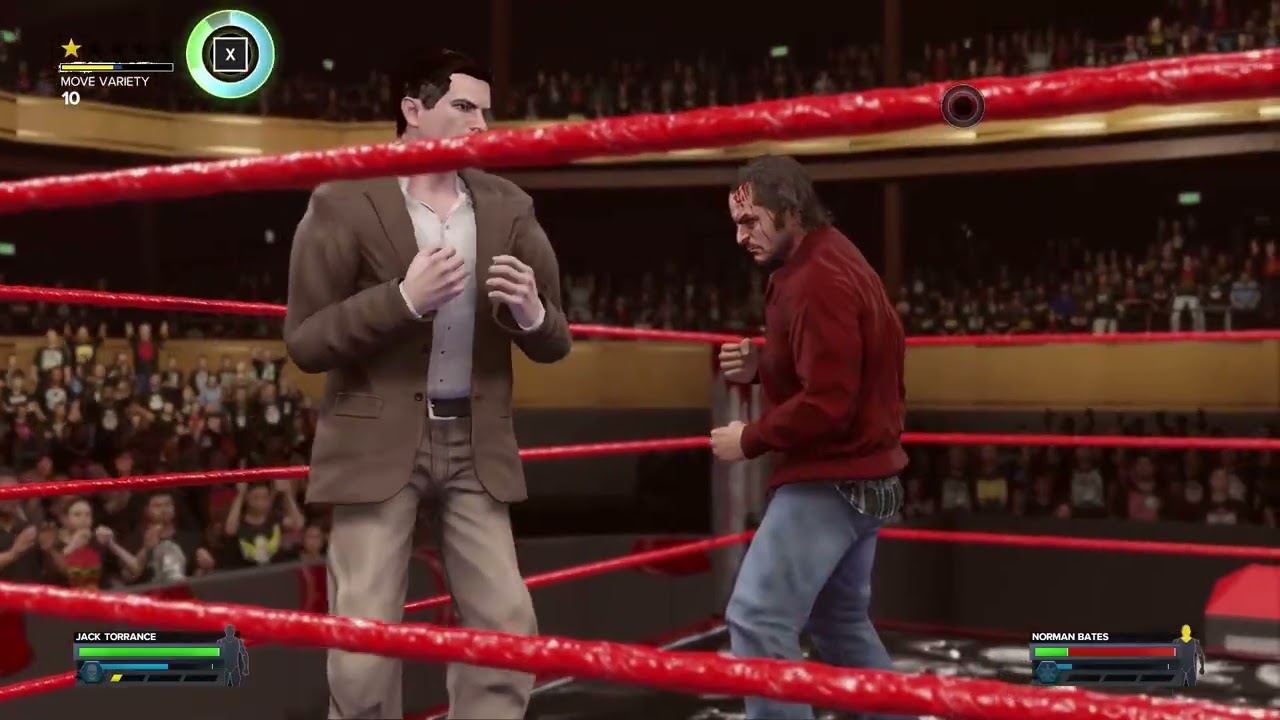 WWE 2K24 HORROR MATCH Jack Torrance VS Norman Bates REMATCH