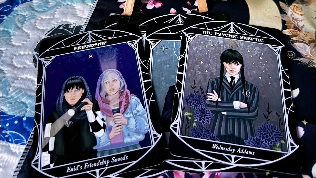 Exemple de tirage à 4 cartes avec l Oracle wenesday@Lemondedelily94130 