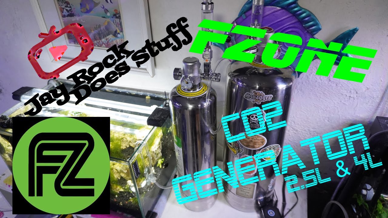 FZone Co2 Generator 2.5L & 4L kit. Unboxing, Setup, Install and modification Video. DIY Co2 Formula