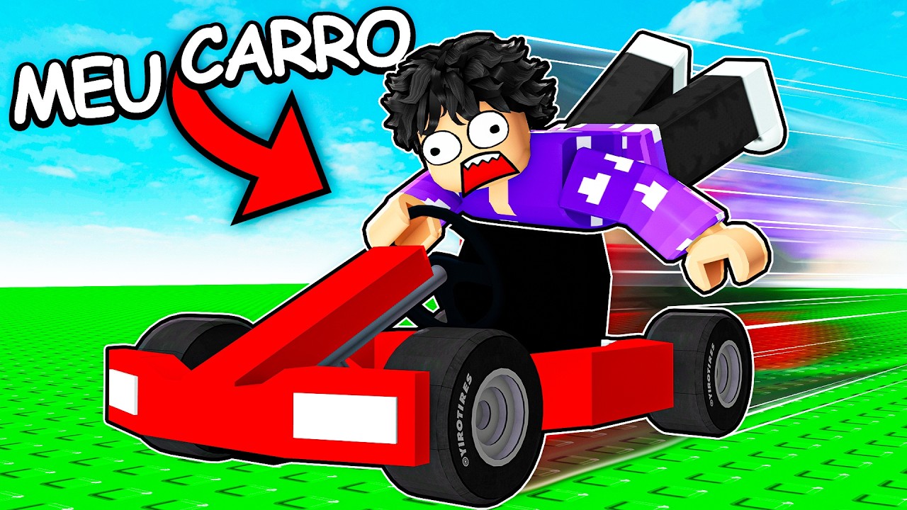 Construindo o CARRO MAIS RÁPIDO no Roblox...