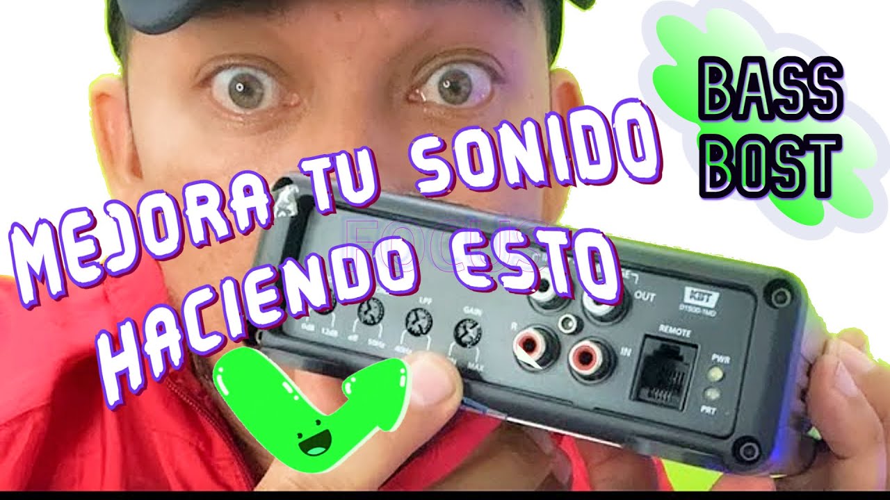 Como sonar bien con el amplificador car audio