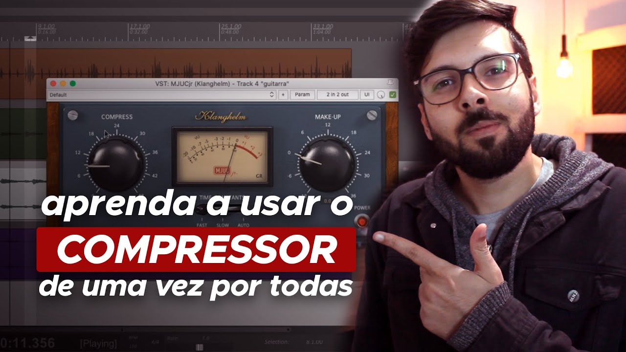Como usar COMPRESSOR na MIXAGEM | Dicas para nunca mais errar na compressão