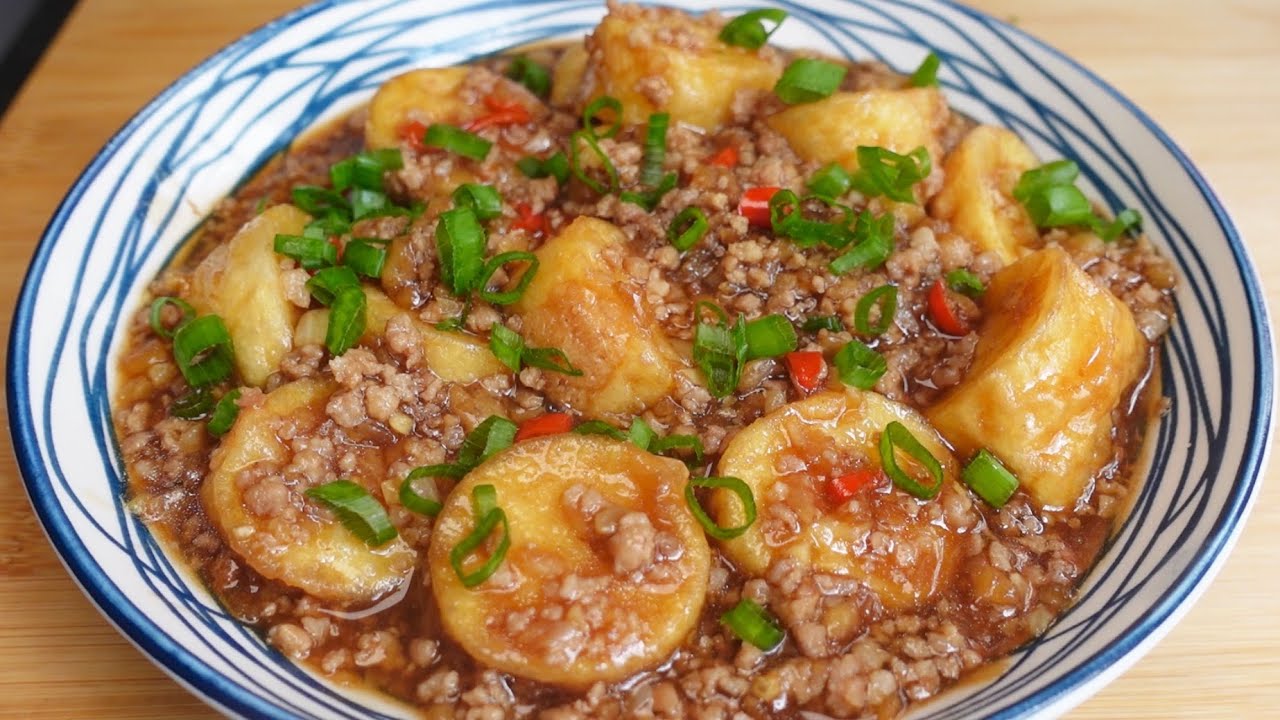 菜脯蛋豆腐这样做🔥鲜香入味，配上菜脯和肉碎口感非常好，做法简单容易，好吃又下饭🍚‼️Stir fry preserved radish with egg tofu is so delicious