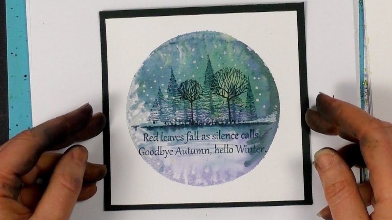 Goodbye Autumn by Tracey Dutton - A Lavinia Stamps Tutorial