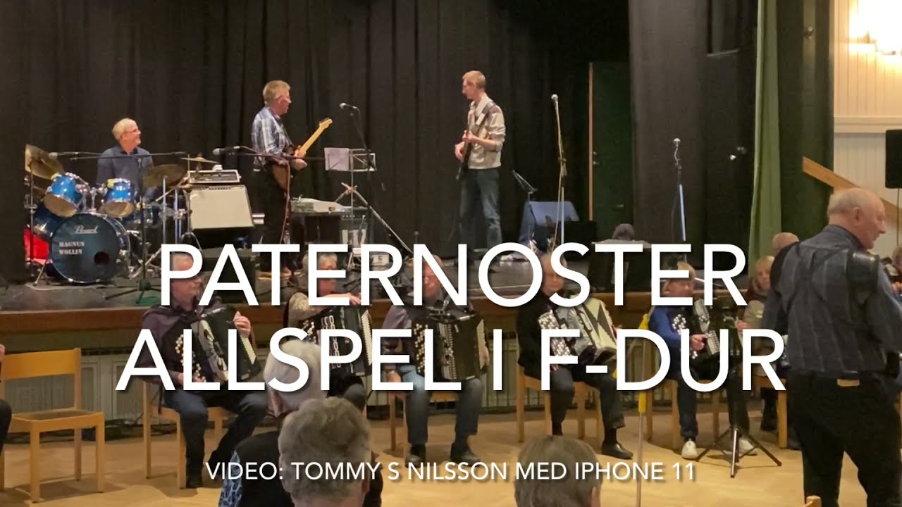 Pater Noster - Allspel i F-dur - Ljungsbro 2021 Dragspelsträff