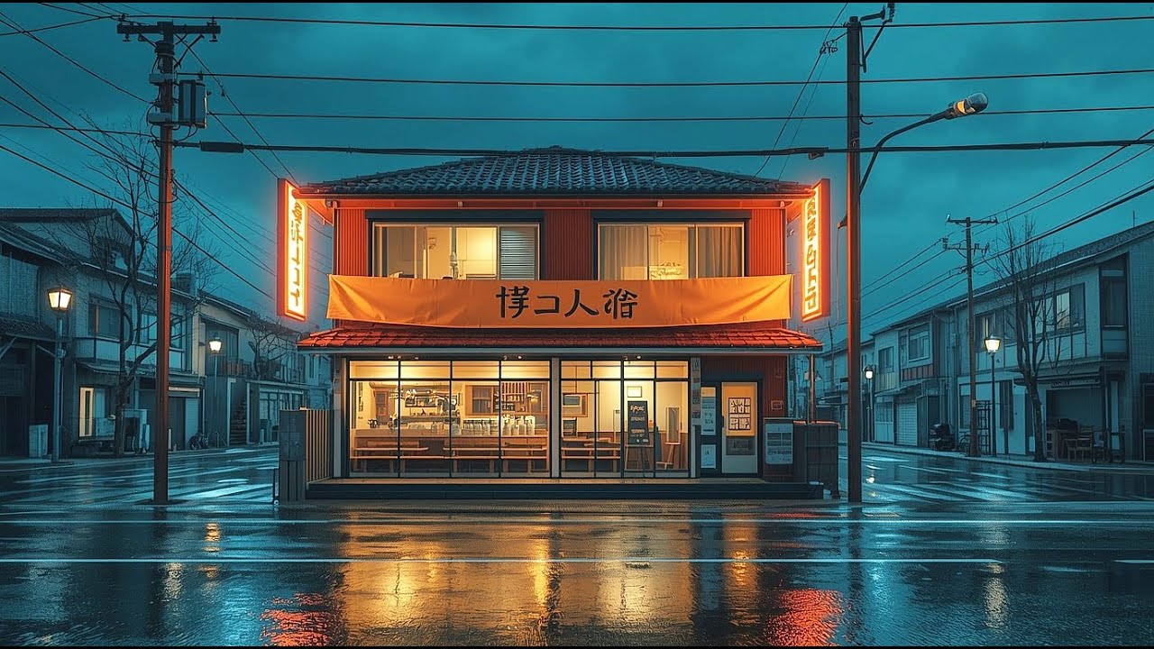 Rain Outside, Warm Light Inside II Cozy Lofi