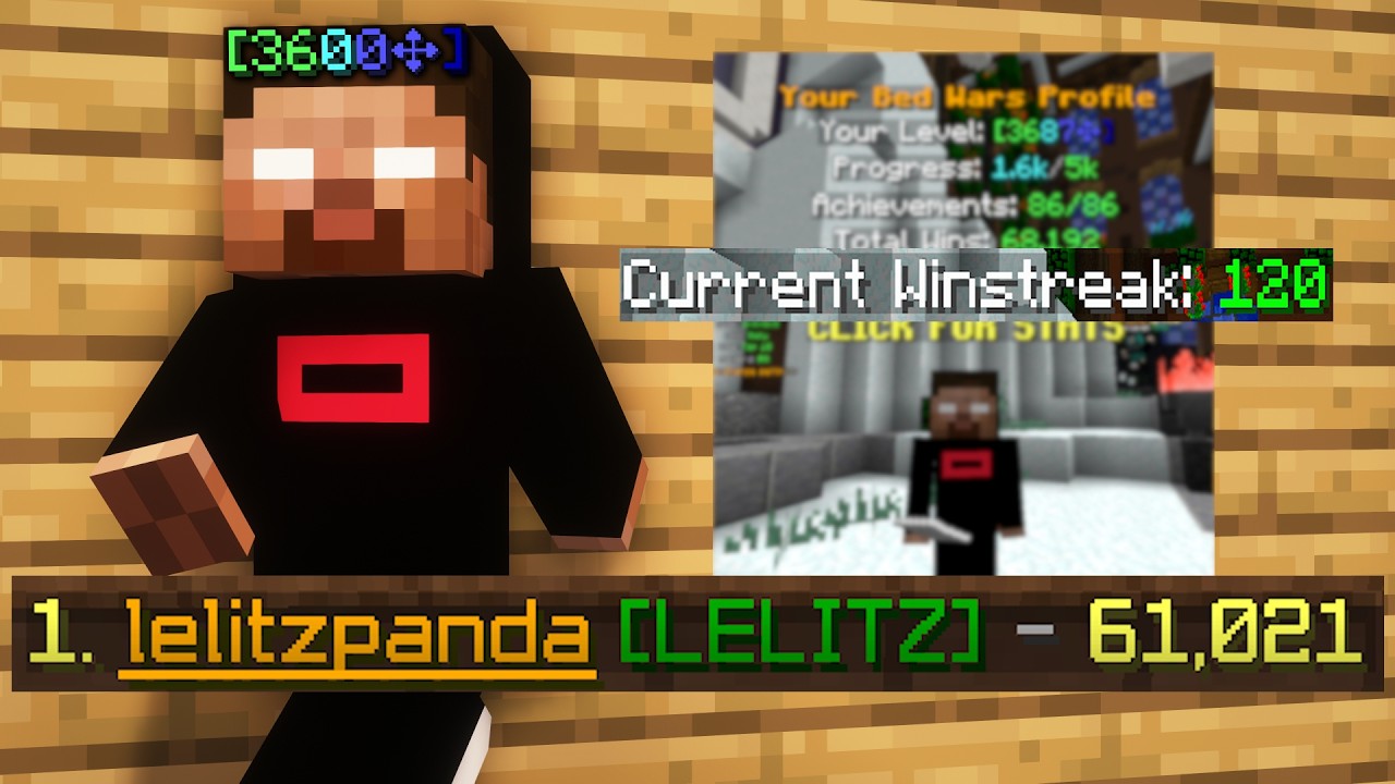 WINSTREAK & LEADERBOARD GRIND | Hypixel Bedwars