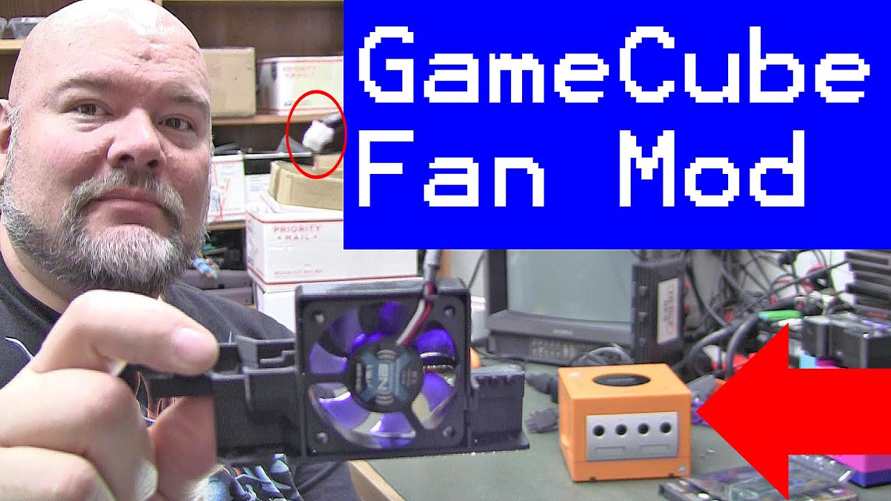 GameCube NEW FAN LaserBear 3D print