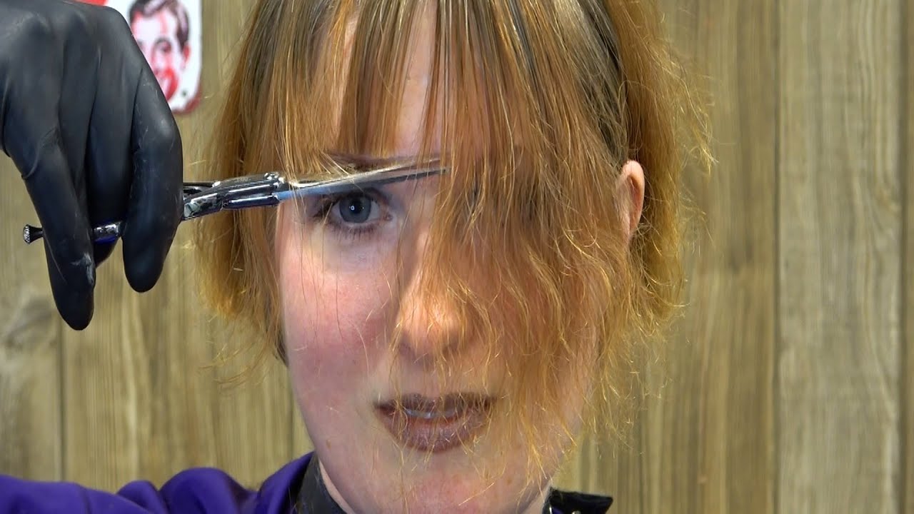Me, Myself, and Oster - another quarantined bob and fringe haircut