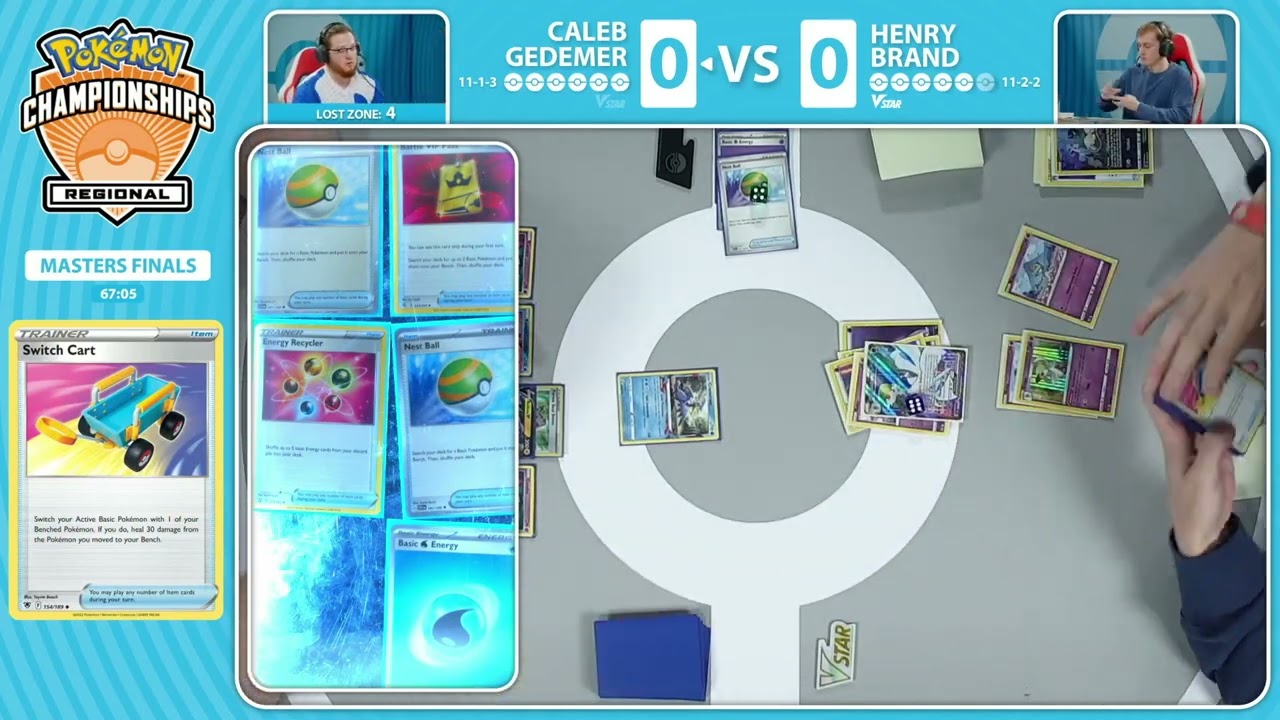 Grand Finals Caleb Gedemer Vs Henry Brand 2023 Pokémon Milwaukee Regional Championships