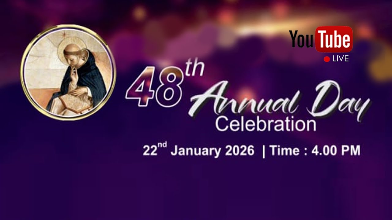 48th ANNUAL DAY CELEBRATION | St. Dominic School | LIVE |  22-01-2026