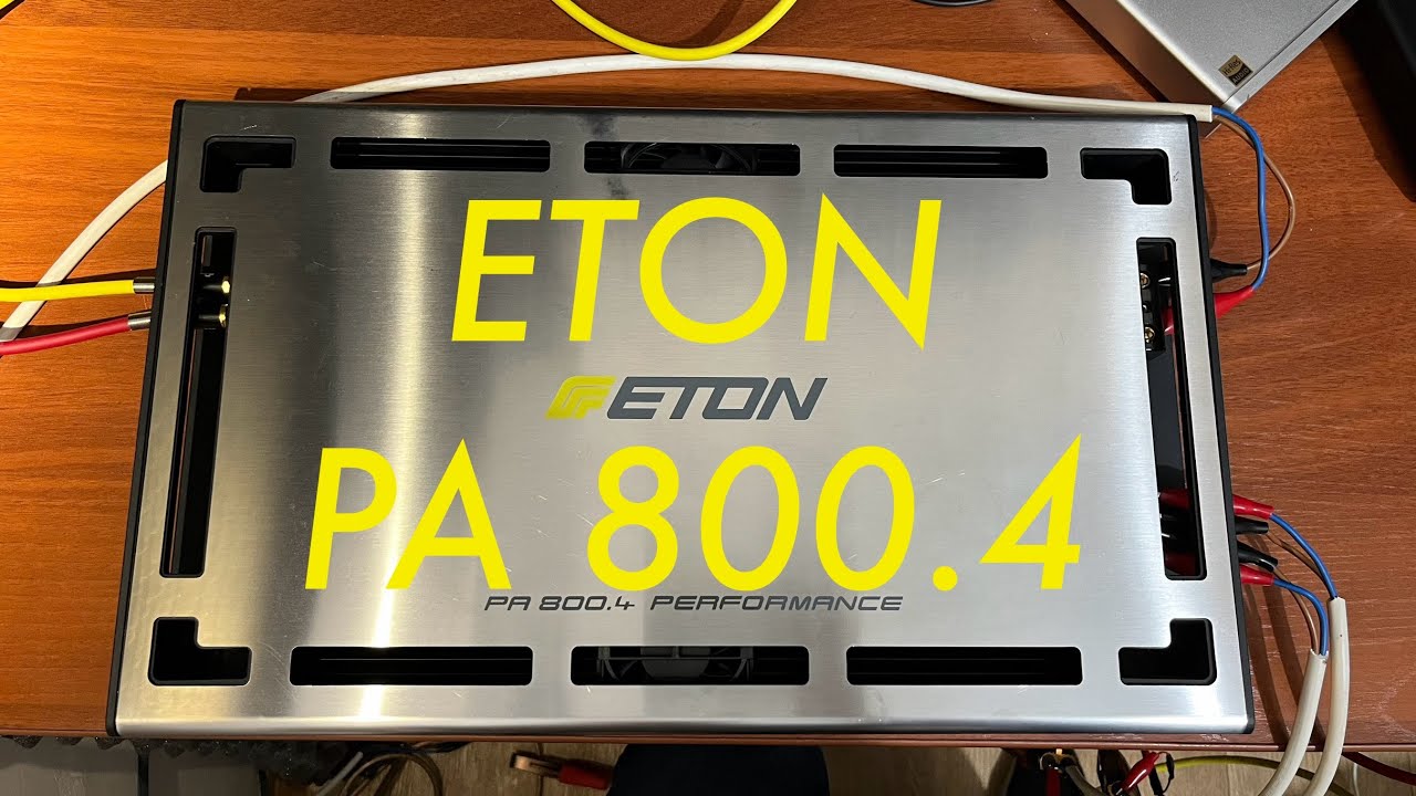 Басовик затейник! Замер усилителя Eton PA 800.4