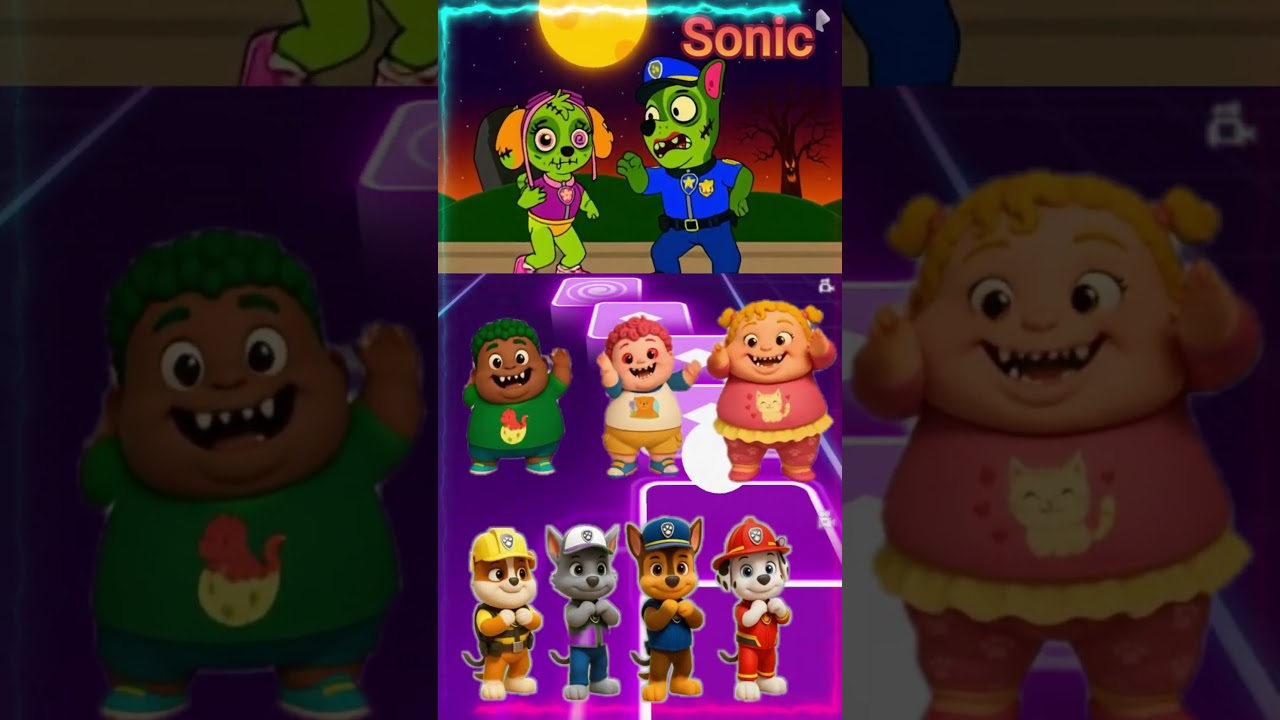 Paw Patrol 🆚Teddy Bear Coffin Dance Game Coffin Dance Transformation - Coffin Dance