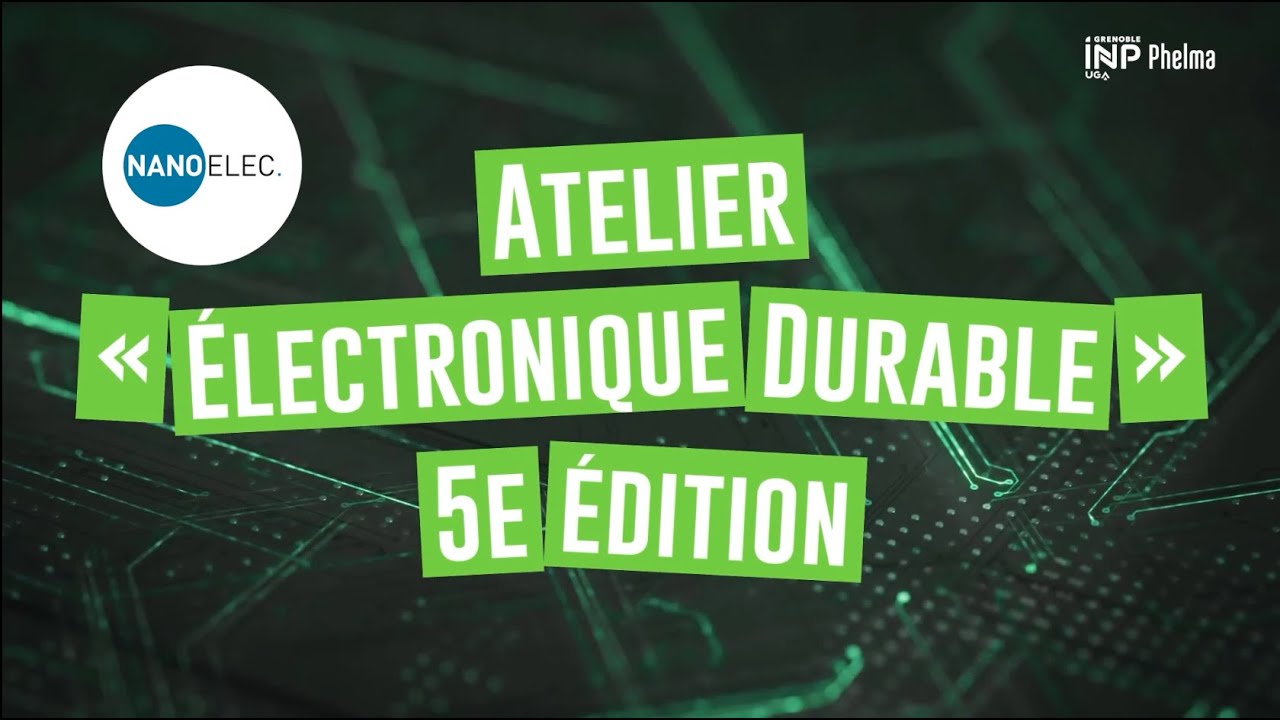 [&Eacute;lectronique durable] 