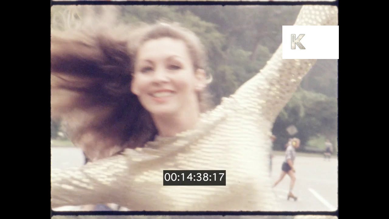 1970s, 1980s Roller Skating in California, HD
