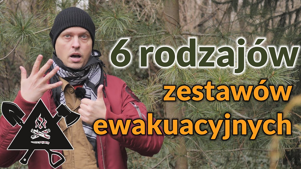 6 rodzajów zestawów ewakuacyjnych
