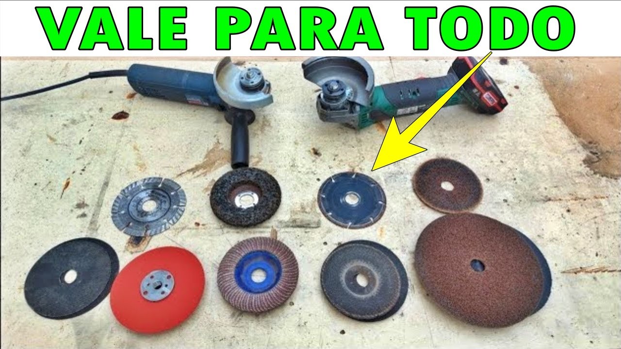 Discos de amoladora y usos | Tipos de discos para Radial | Discos abrasivos y discos de corte