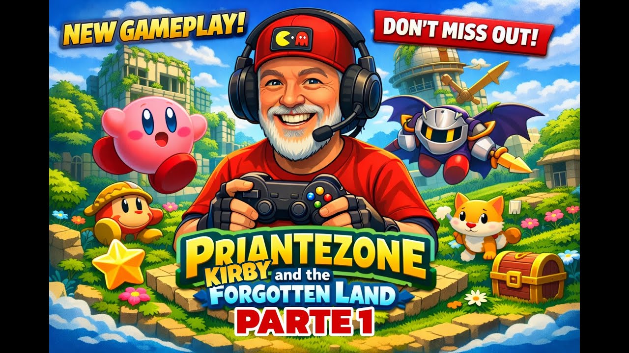 Kirby and the Forgotten Land - Sera que  vale a pena....Começando mais uma SAGA!!!!