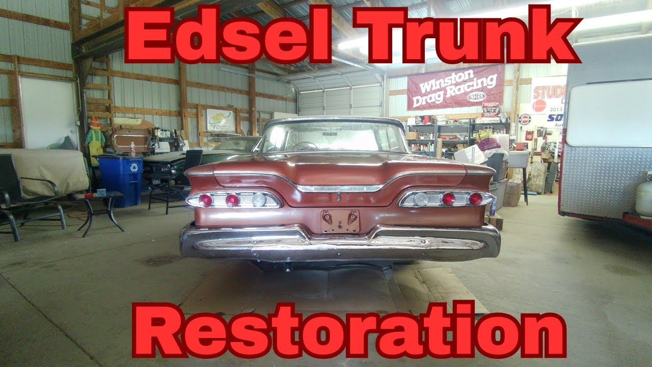 Edsel Trunk Restoration