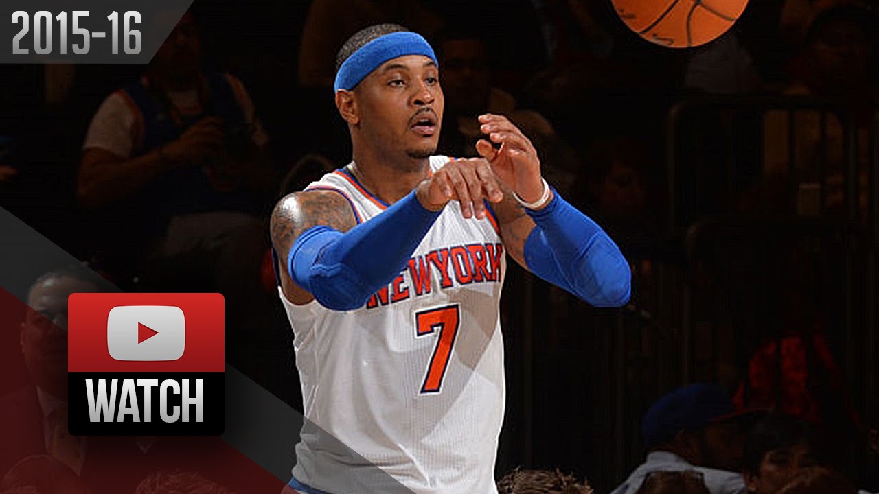 Carmelo Anthony Full Highlights vs Jazz (2016.01.20) - EPIC 30 Pts, 9 Ast, HISTORY!