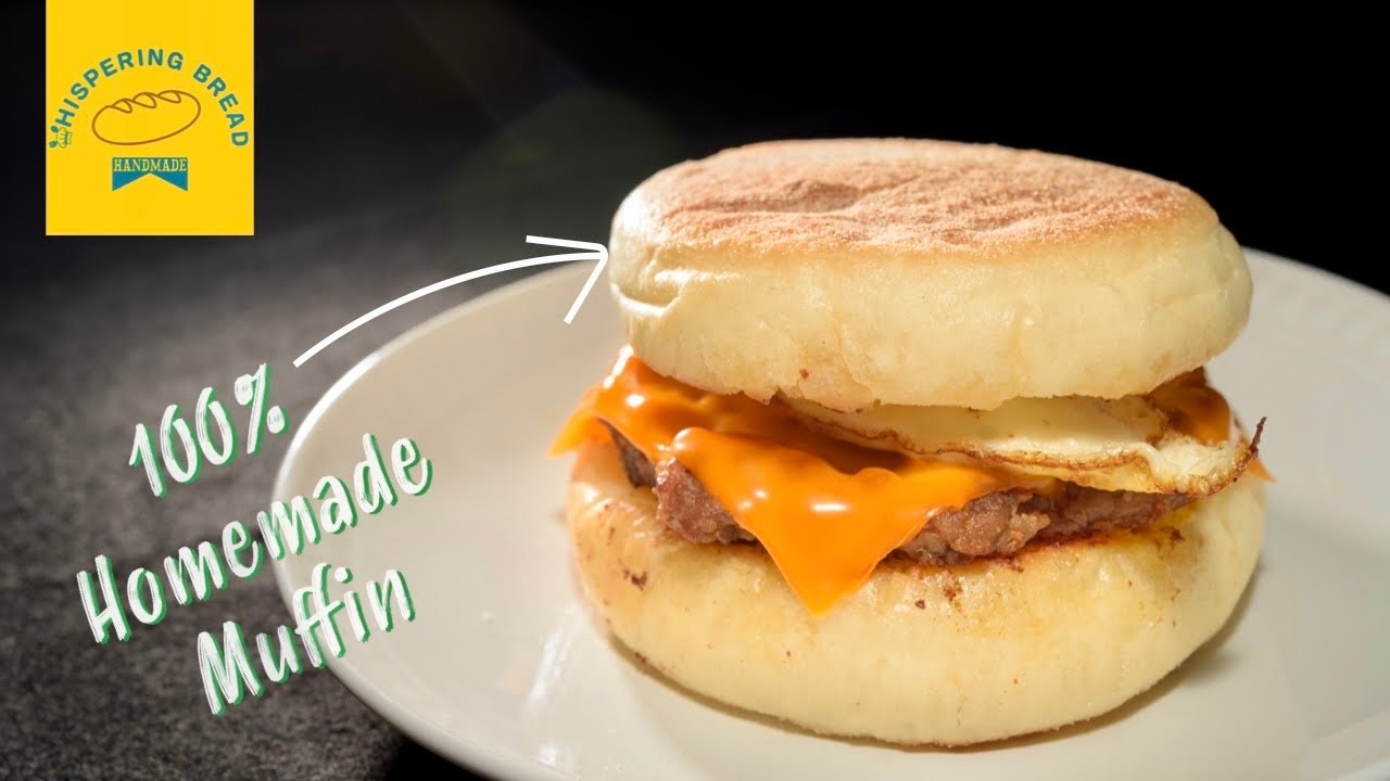 【全手工英式瑪芬】我家就是麥當勞✌️ | 中種法 | 豬肉漢堡做法 | 24/7早🌞午🌛晚都吃得到 | 豬肉滿福堡加蛋｜豬柳蛋 [Anytime Sausage McMuffin]