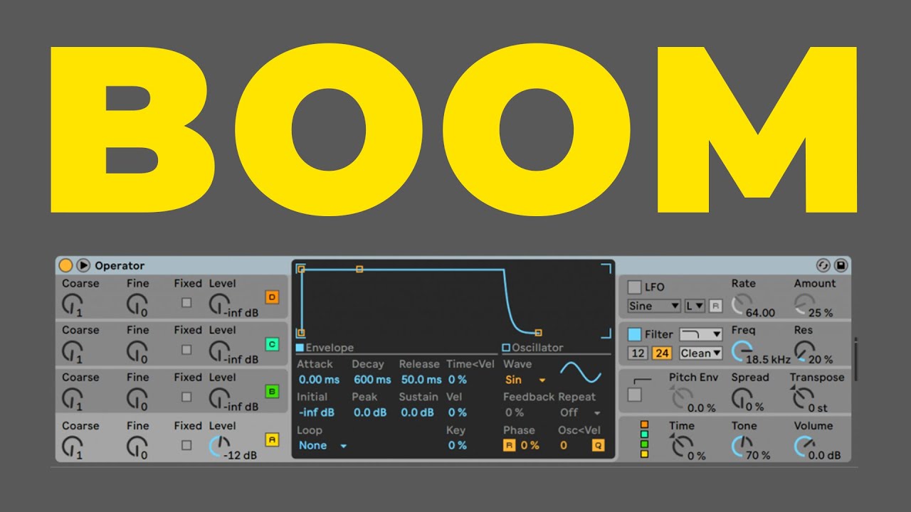 Get That Festival Sound: Sub Downlifters Made Easy with Ableton Operator