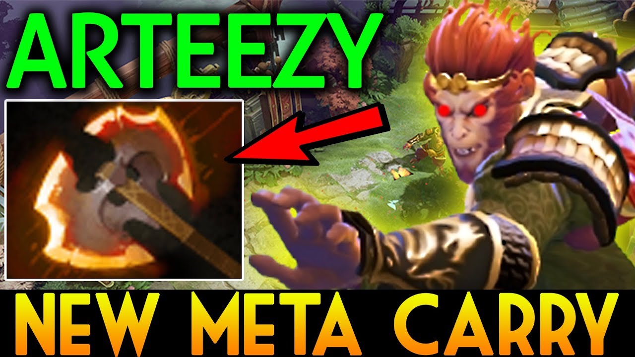 Arteezy Dota 2 [Monkey King] New Meta Carry Build