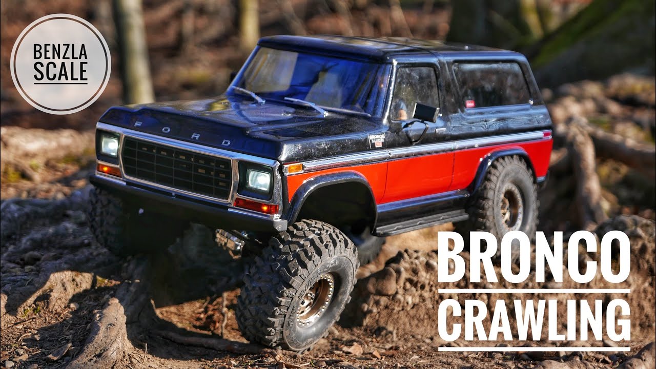 Crawling with the Ford Bronco (Traxxas TRX4)