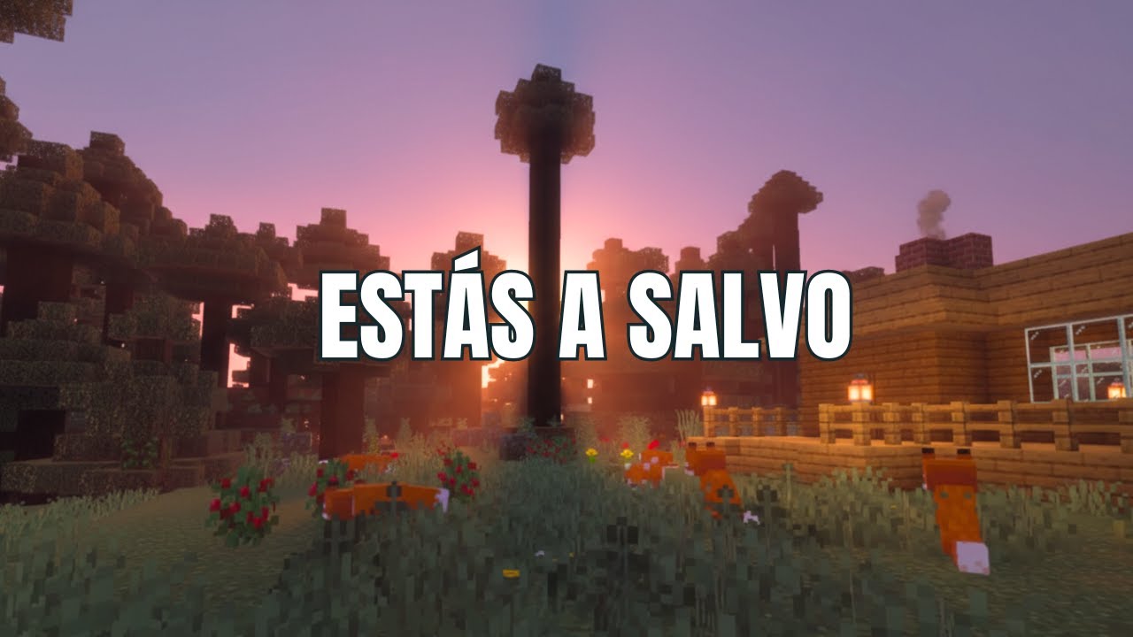 Bosque Tranquilo con Zorros en Minecraft 🌙 45min para Relajarte y Desconectar